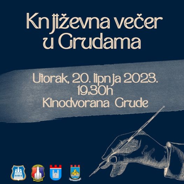 NAJAVA: Književna večer u Grudama