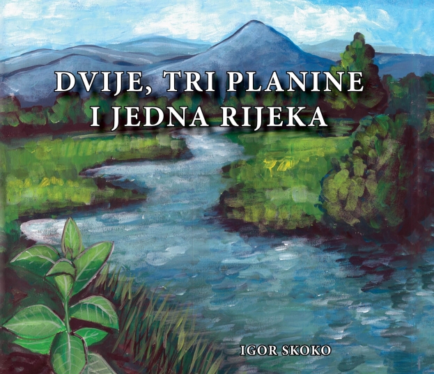 Pozivnica za predstavljanje knjige Igora Skoke Dvije tri planine i jedna rijeka