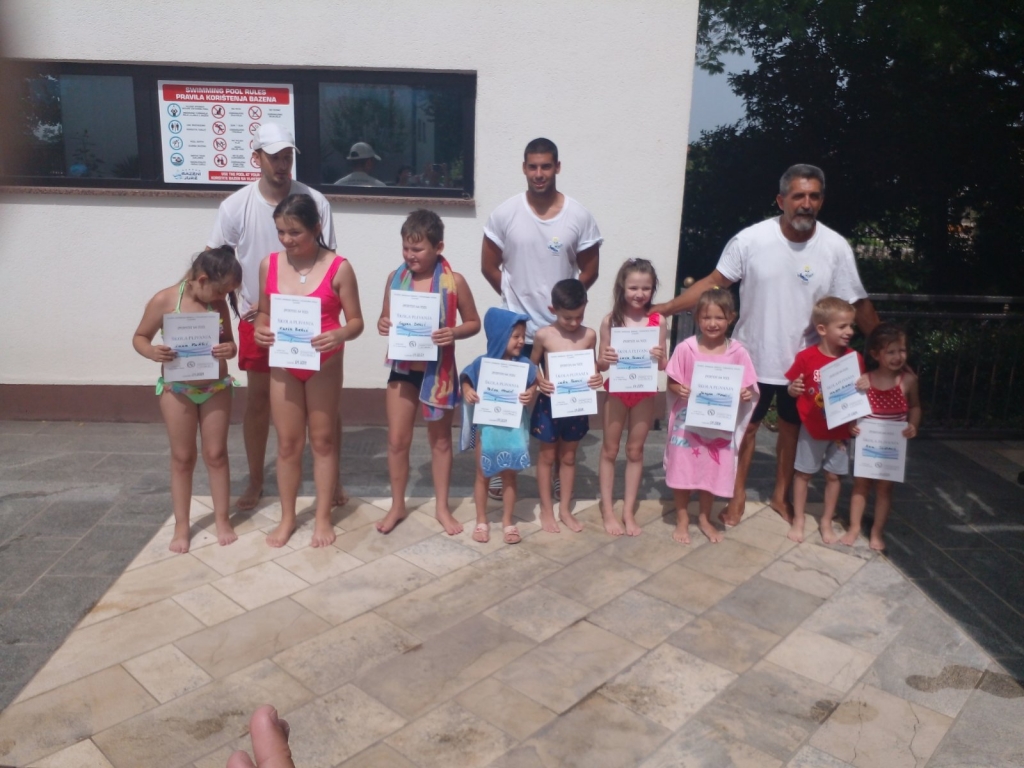 Završen drugi turnus škole plivanja u organizaciji DP TZK-a Grada Ljubuškog