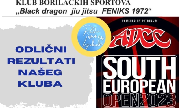 Zapaženi rezultati jiu-jitsu kluba Black Dragon Feniks 1972 iz Vitine na turniru u Zadru