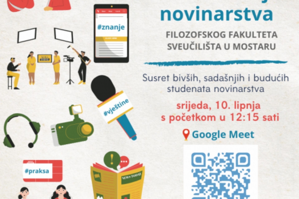 Otvoreni ekran Studija novinarstva Filozofskog fakulteta SUM-a [najava]