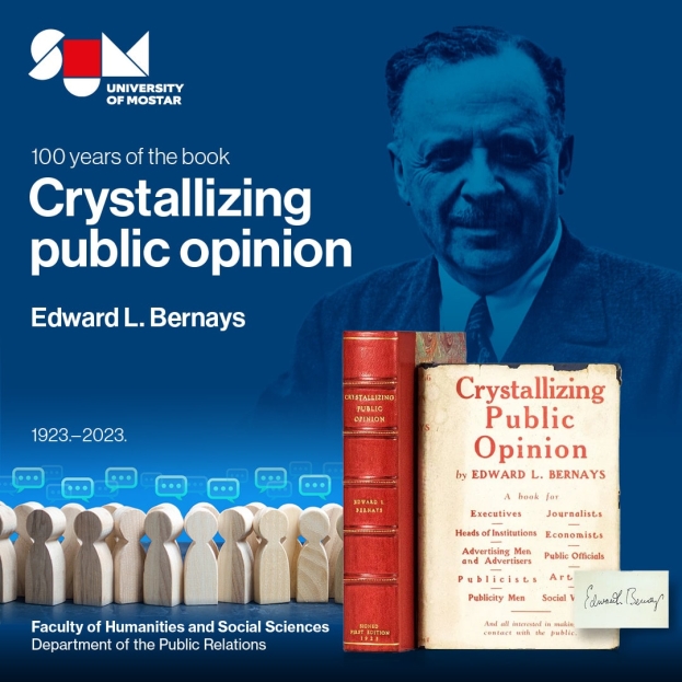 Studij odnosa s javnošću Filozofskog fakulteta SUM-a obilježava 100 godina prve knjige odnosa s javnošću
