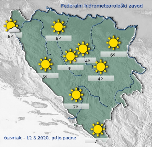 Hercegovina osvanula u suncu