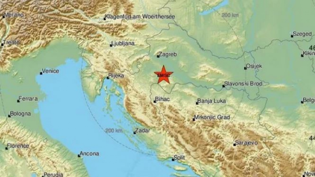 Novi potres kod Petrinje, osjetio se i u BiH