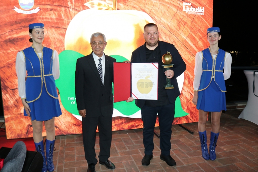 Održana svečanost dodjele Zlatne jabuke Gradu Ljubuškom
