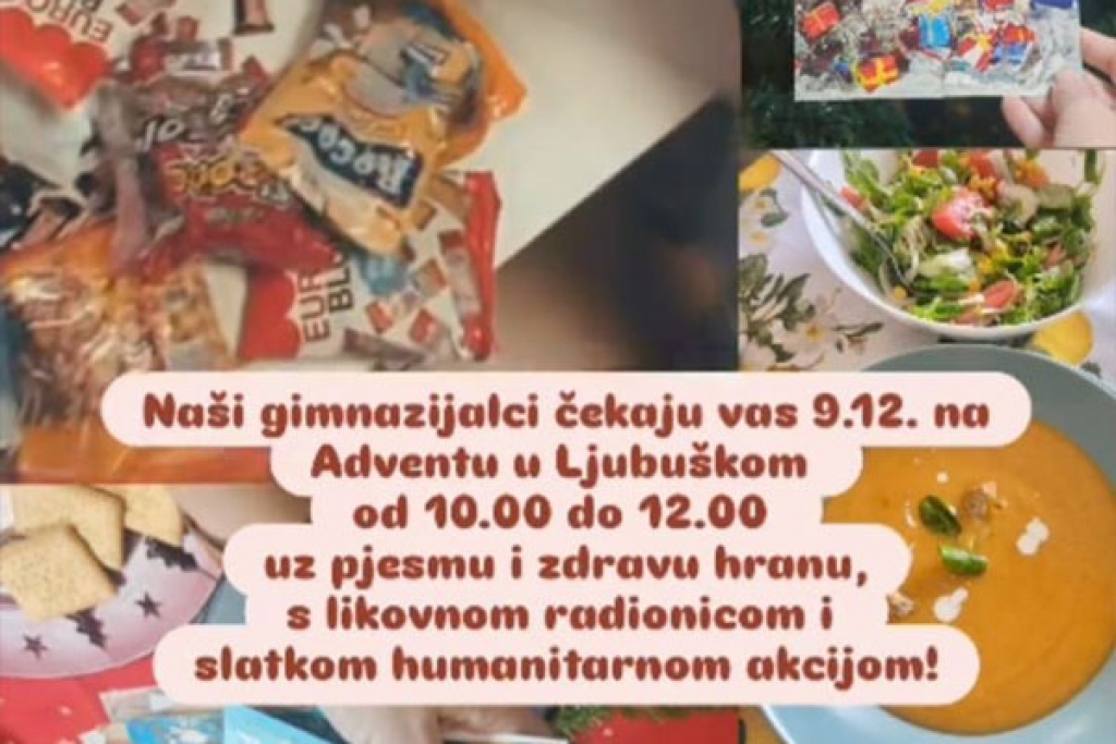 Danas na Adventu predstavljanje Gimnazije Ljubuški