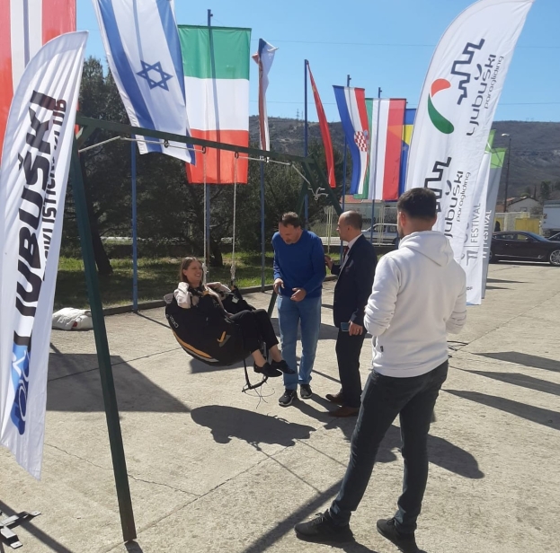 Paragliding klub Ljubuški se predstavio na Mostarskom sajmu