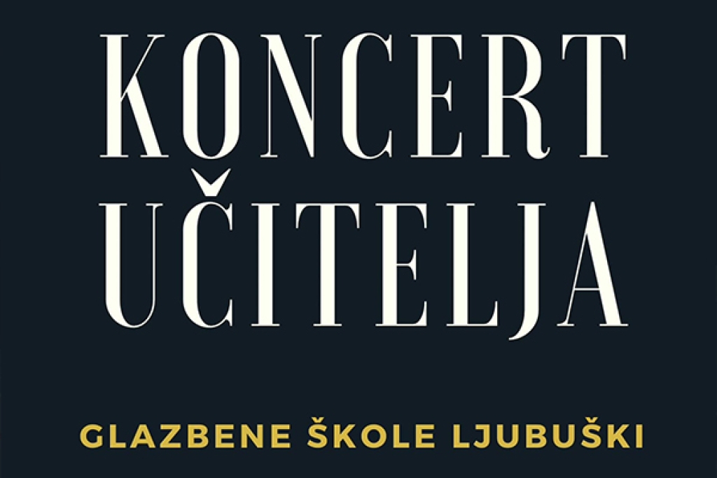 U četvrtak koncert učitelja Glazbene škole Ljubuški