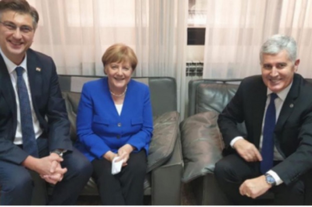 Dragan Čović se susreo s njemačkom kancelarkom Angelom Merkel