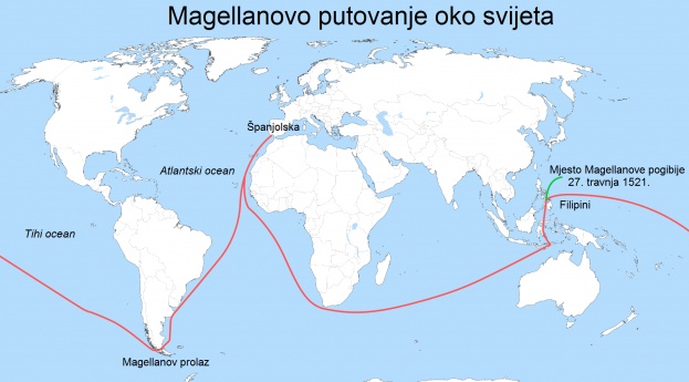 Dogodilo se na današnji dan, 28. studenoga... [Magellan došao do Tihog oceana]