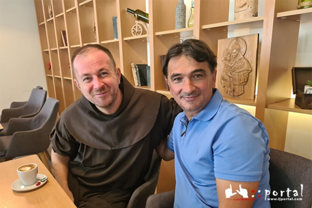 Zlatko Dalić posjetio franjevce na Humcu