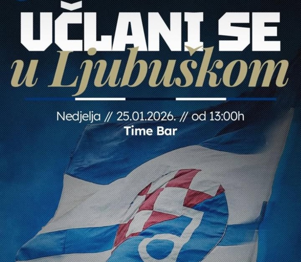 Ljubu&scaron;ki: Akcija učlanjenja u GNK Dinamo