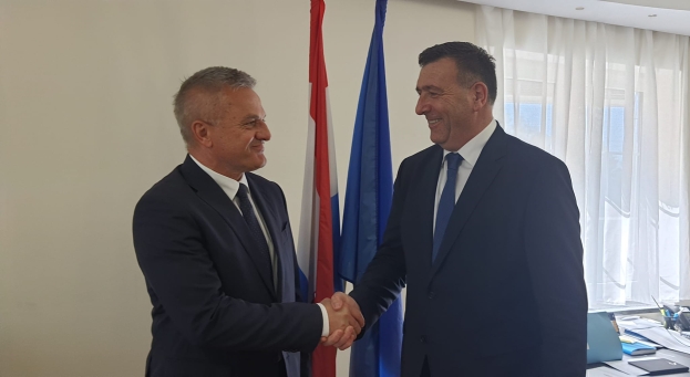 Državni tajnik Zvonko Milas sastao se s premijerom ŽZH Predragom Čovićem