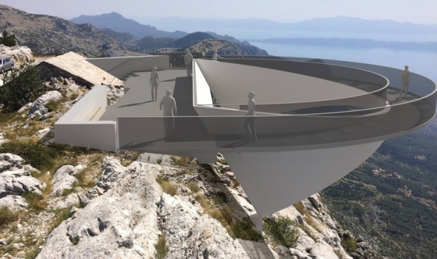 Nebeska šetnica na Biokovu: nad Makarskom se gradi fascinantna staklena platforma