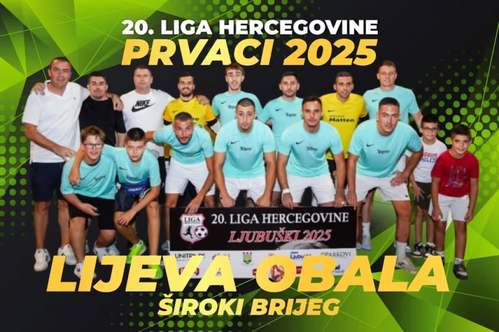 Lijeva Obala osvojila Ligu Hercegovine