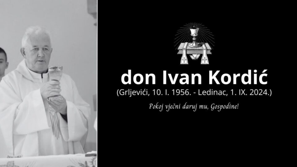 Preminuo don Ivan Kordić