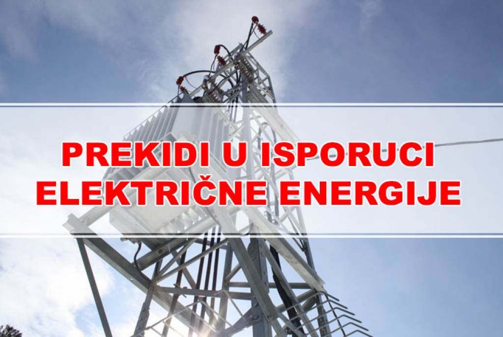Elektro Ljubu&scaron;ki: Prekidi u isporuci el. energije