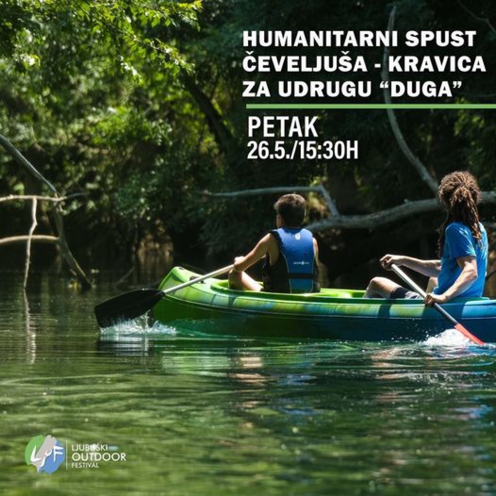 Humanitarni spust Čeveljuša-Kravica za Udrugu “Duga”