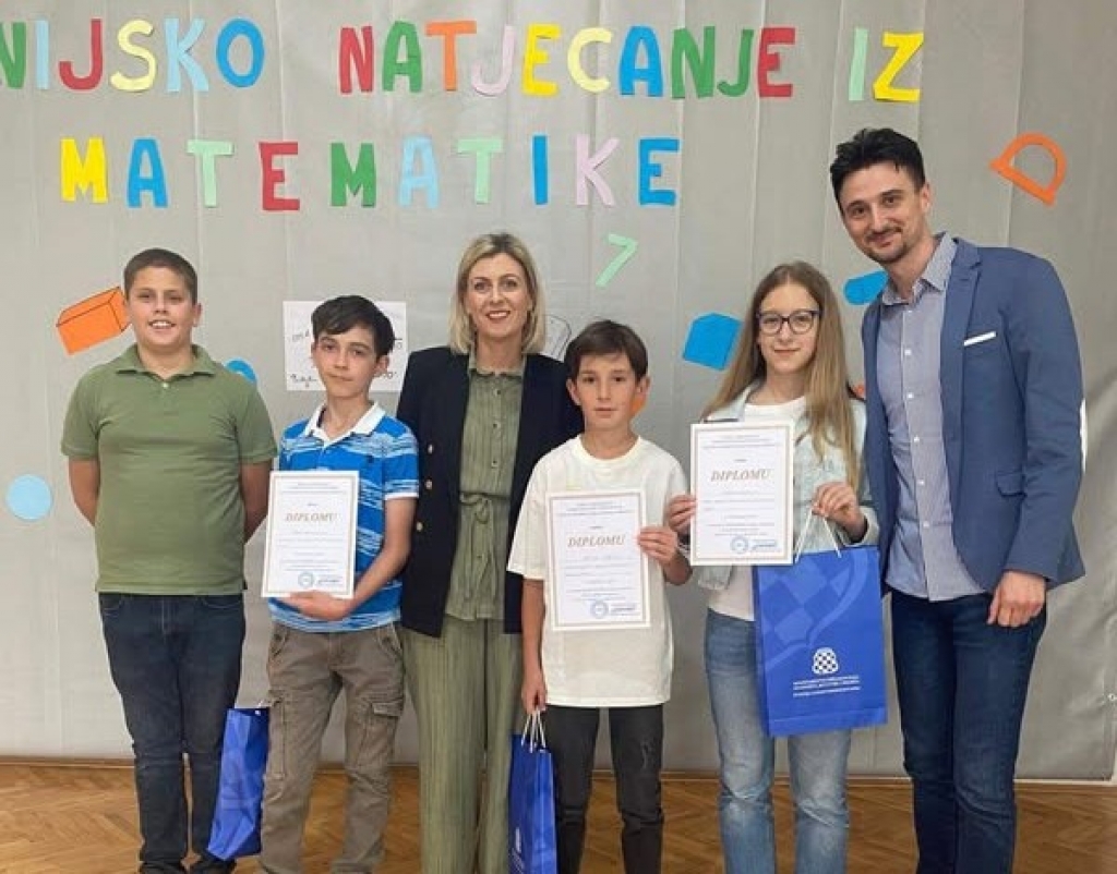 Učenici OŠ Ivane Brlić Mažuranić Gračine briljirali na svim županijskim natjecanjima