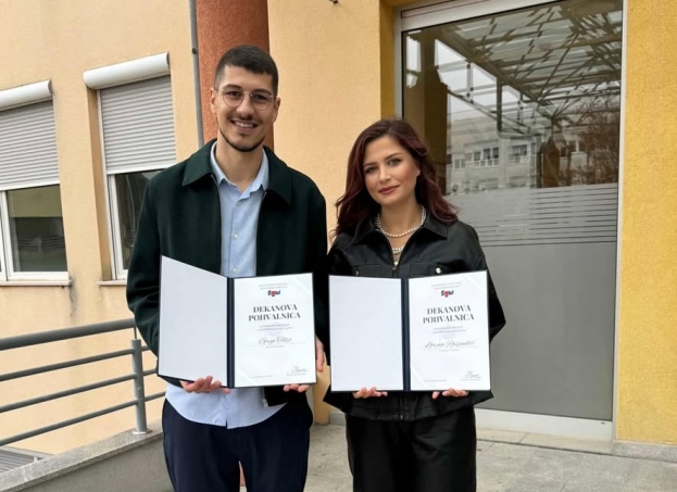 Dvoje mladih Ljubušaka dobilo dekanove pohvalnice