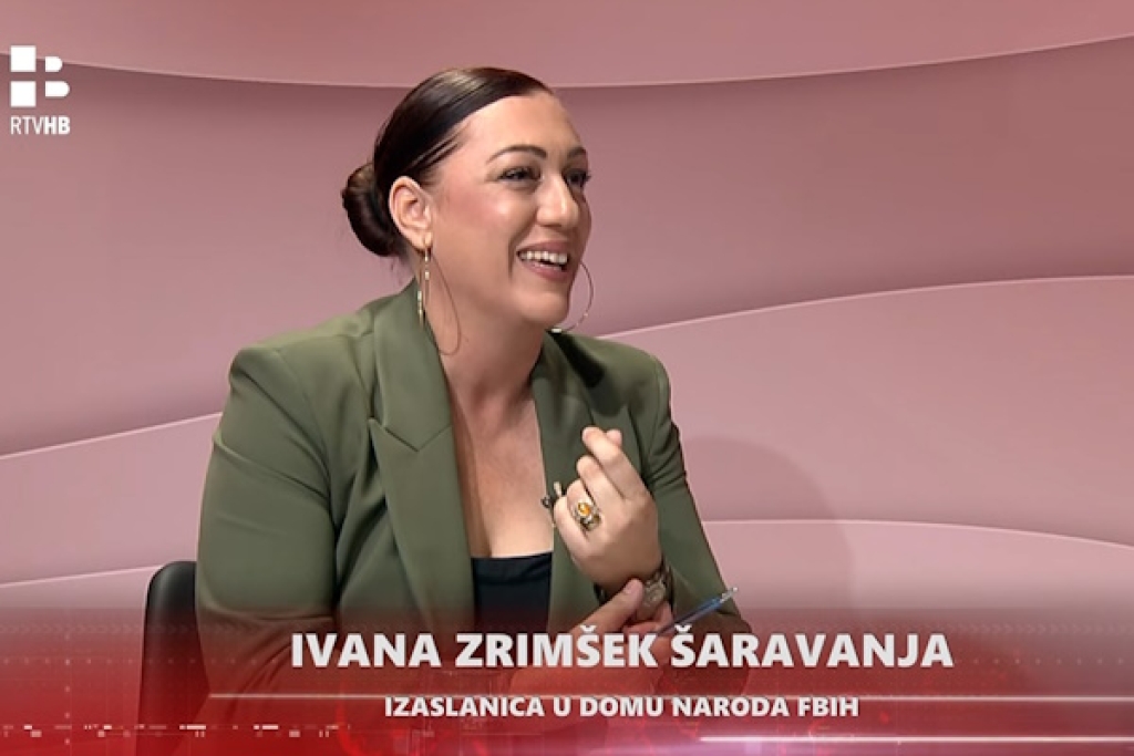 Ivana Zrimšek Šaravanja: Političko Sarajevo ne želi Daytonski sporazum, već unitarističku Bosnu i Hercegovinu [VIDEO]