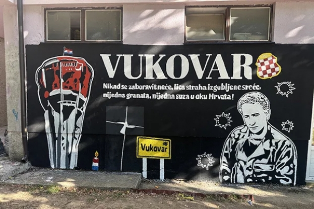 Mural u Ljubuškom podsjetnik je na Vukovar i njegovu žrtvu