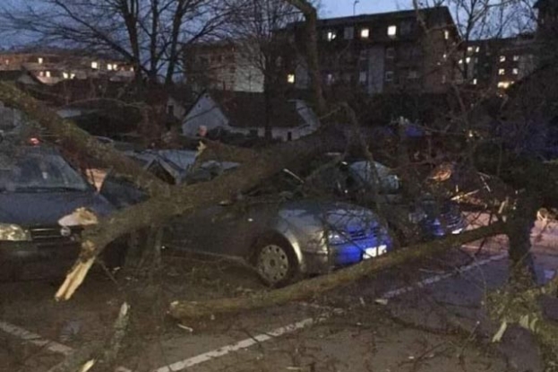 Vjetar napravio kaos u Bosni i Hercegovini