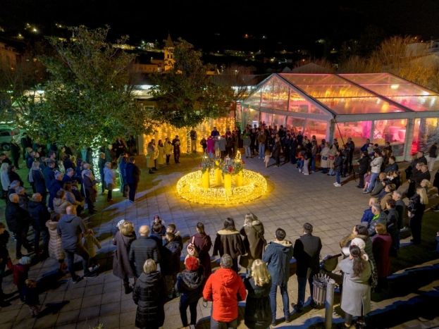 U Ljubuškom upaljena druga adventska svijeća