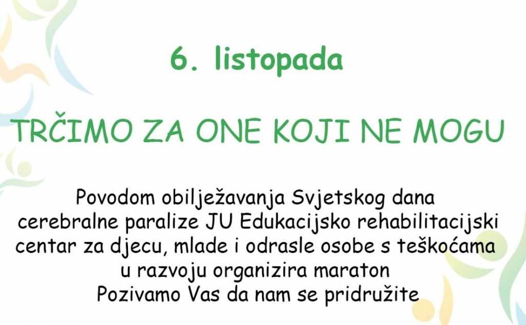 Ljubuški u ponedjeljak “Trčimo za one koji ne mogu!”