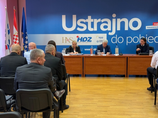 Održana koordinacija federalne razine vlasti u Domu HDZ-a BiH u Mostaru