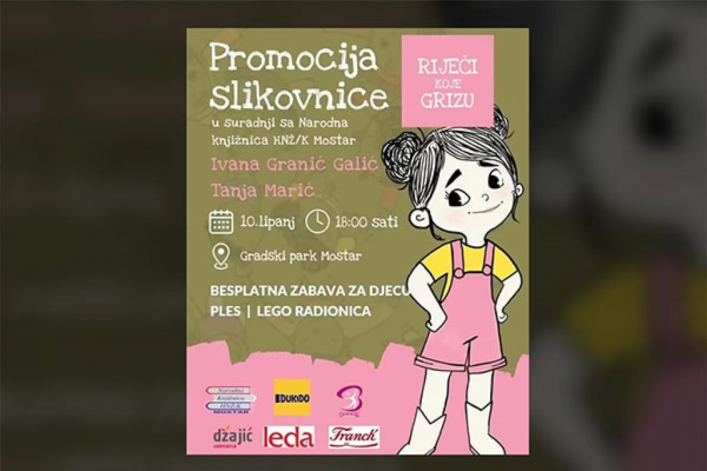 Ivana Granić Galić kroz slikovnicu &bdquo;Riječi koje grizu&ldquo; progovara o ruganju među djecom