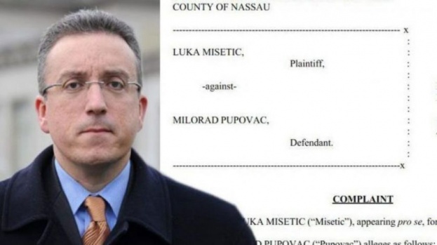 Luka Mišetić podnio tužbu protiv Milorada Pupovca