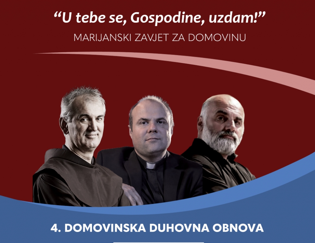 NAJAVA: Četvrta Domovinska duhovna obnova u Međugorju