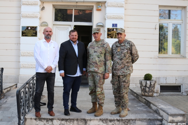 Zapovjednik NATO stožera u Sarajevu posjetio Ljubuški