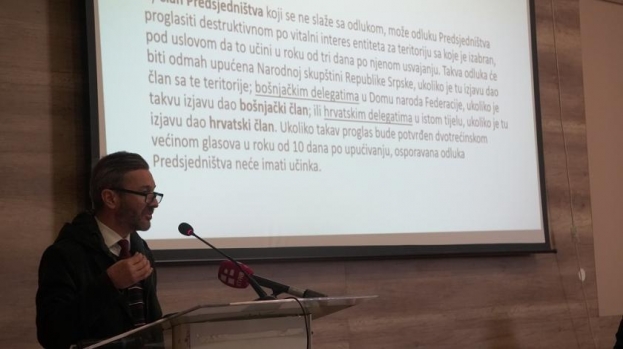 Ljubušak Vukoja objasnio &quot;Legitimnost članova Predsjedništva BiH i slučaj Sejdić-Finci&quot;