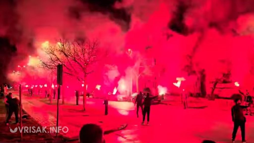 Ljubuški: Uz bakljadu proslavljen Hajdukov 114. rođendan [VIDEO]