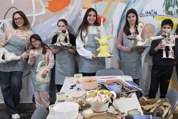 Mag&shy;da&shy;lena i Nikola Majić, mladi umjet&shy;nički bračni par iz Lju&shy;bu&shy;&scaron;kog, pokre&shy;nuli radi&shy;onicu