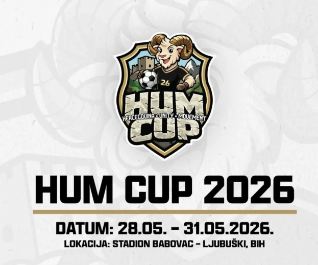 HUM Cup 2026 u organizaciji &Scaron;kole nogometa NK Ljubu&scaron;ki