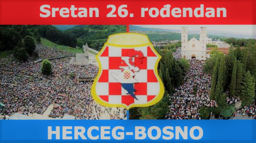 Hrvati slave Dan utemeljenja Republike Herceg Bosne - One koju su ugradili u BiH