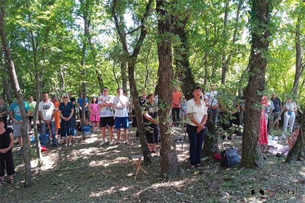 FOTO: Misa na ostacima ranokršćanske bazilike u Docima pokraj Vitine