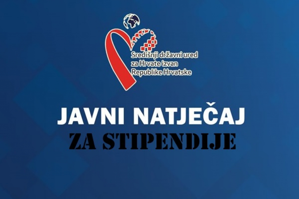 Raspisan javni natječaj za stipendije studentima hrvatskog naroda izvan RH