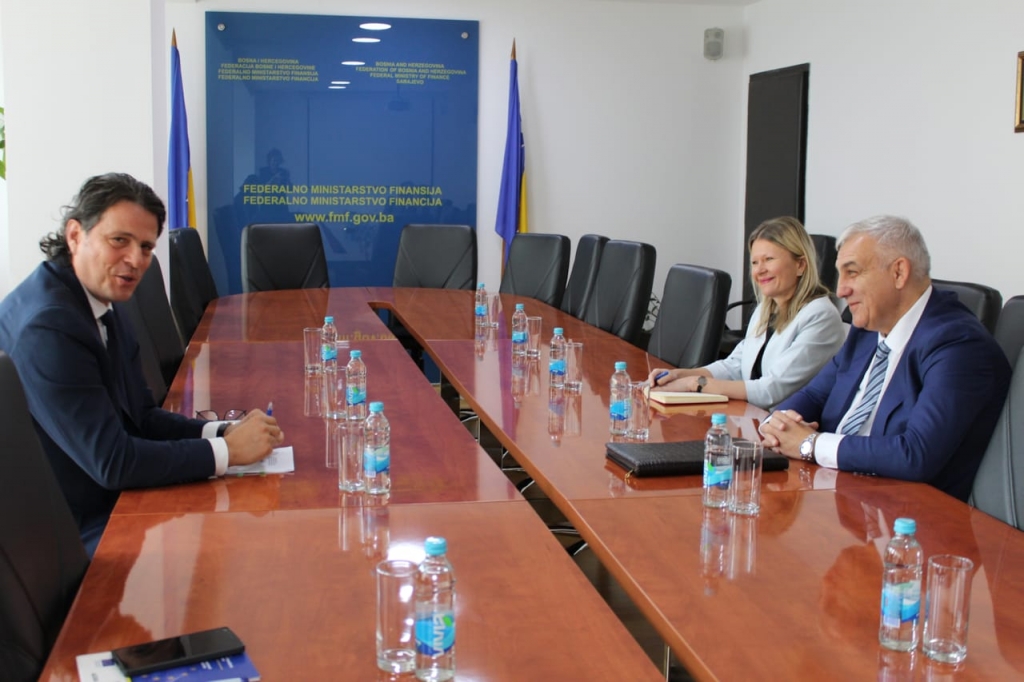 Veleposlanik Republike Srbije u posjeti Federalnom ministarstvu financija