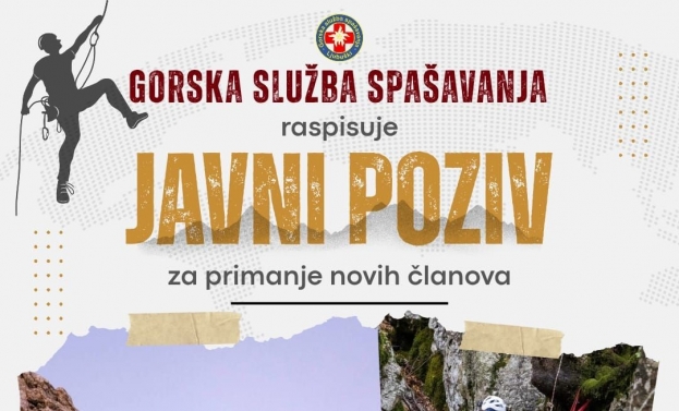 Ljubu&scaron;ki: Postani član Gorske službe spa&scaron;avanja