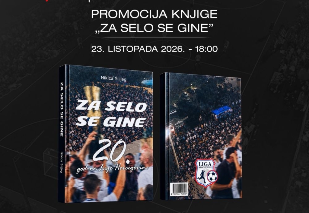 U Mostaru se predstavlja monografija „Za selo se gine” autora Nikice Šiljega