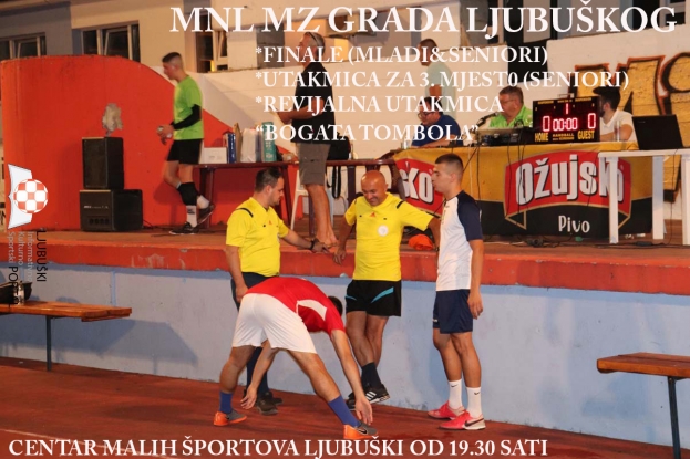 Večeras utakmice završnice MNL MZ Grada Ljubuškog