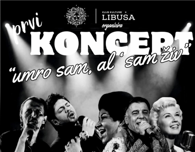 Koncert „Umro sam, al’ sam živ“ u Kulturnom centru Ljubuški
