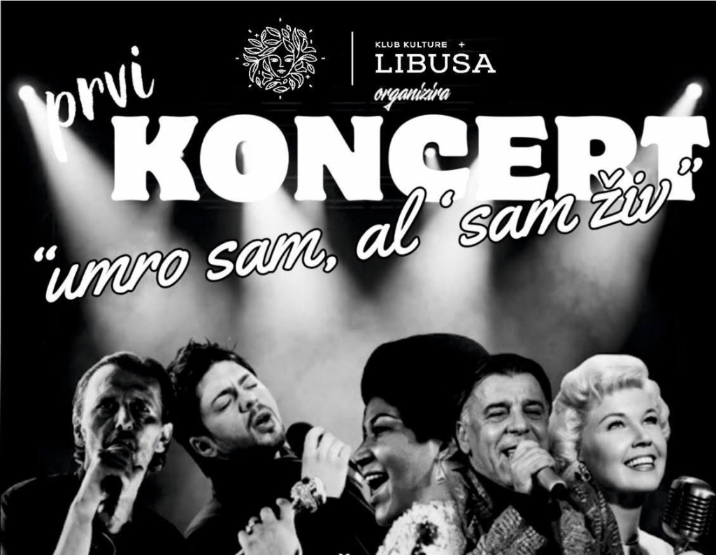 Koncert „Umro sam, al’ sam živ“ u Kulturnom centru Ljubuški