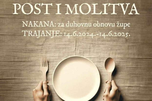 Župa Humac pokreće molitvenu inicijativu “365 dana za Gospodina” neprekidne molitve i posta