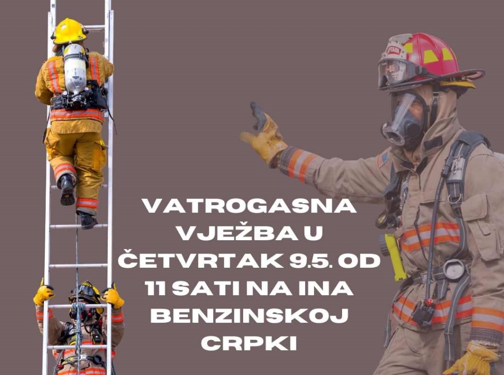 Vatrogasna vježba na INA benzinskoj stanici u Ljubuškom: Sigurnost na prvom mjestu!