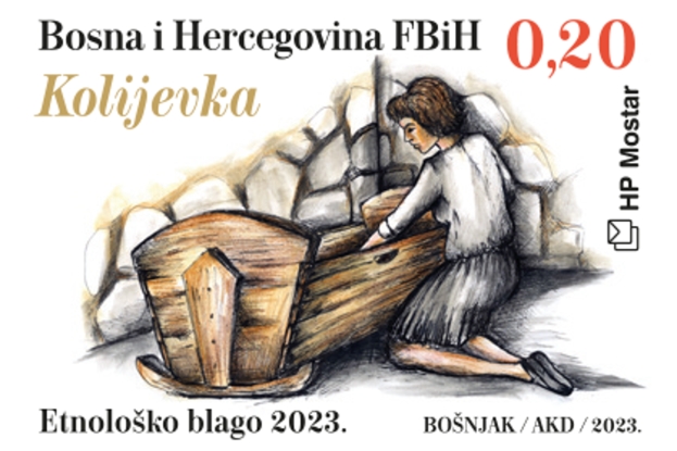 Ljubušanka Božana Bošnjak autorica nove marke HP Mostar „Etnološko blago 2023.“